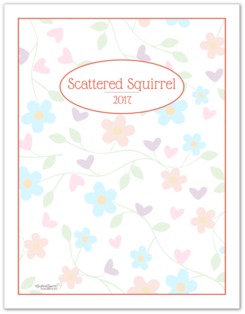 Printable Planner Bundles - Scattered Squirrel