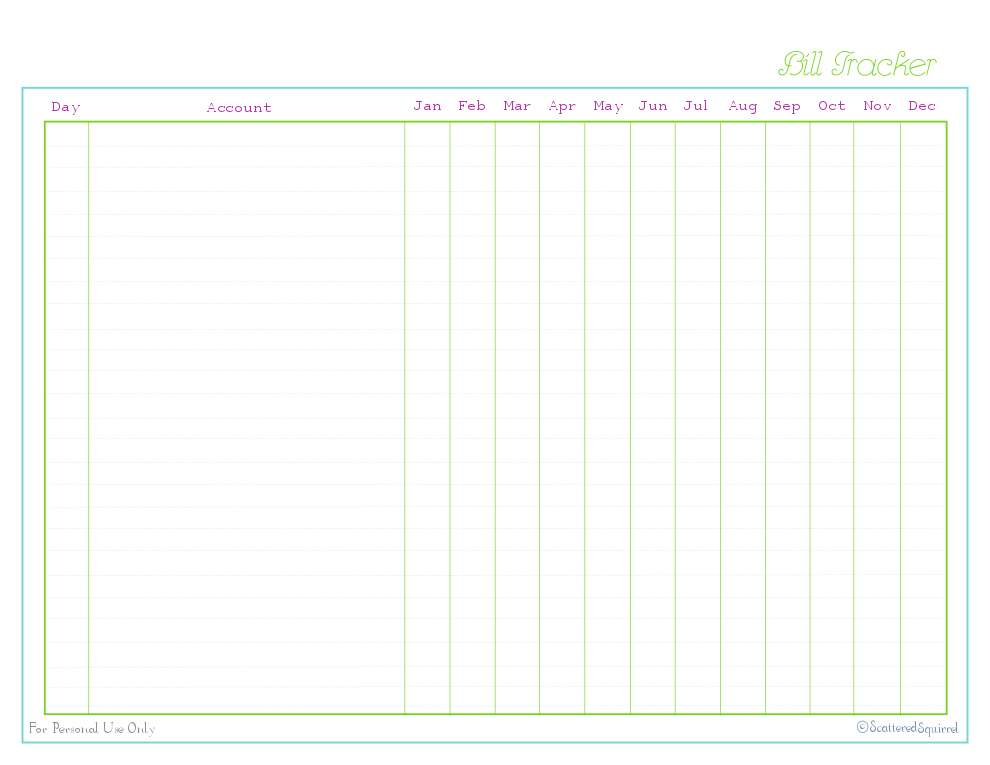 free printable, home management binder, finances