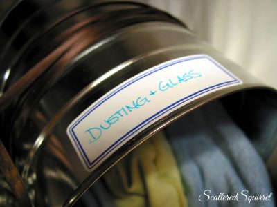 labels keep like with like: Scattered Squirrel