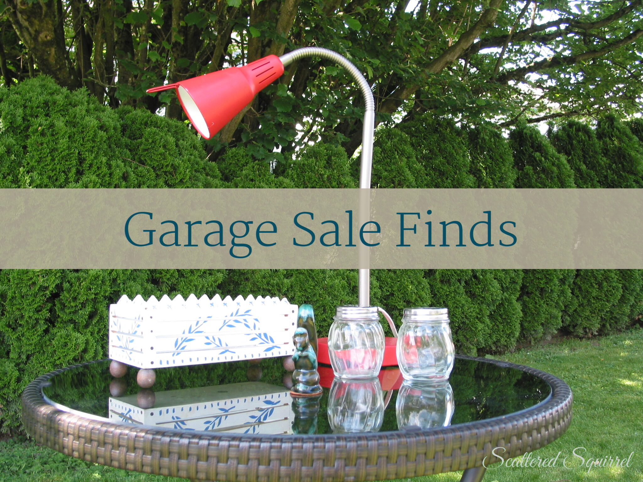 Garage Sales And Inspiration Scattered Squirrel