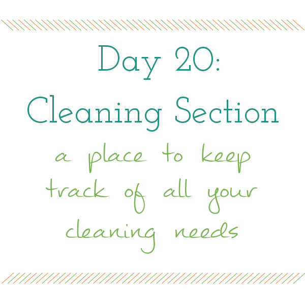 Day 20 of 31 days to a Clean and Organized Kitchen: ScatteredSquirrel.com