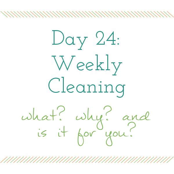 Day 24 of the 31 Days to a Clean and Organized Kitchen Series on ScatteredSquirrel.com