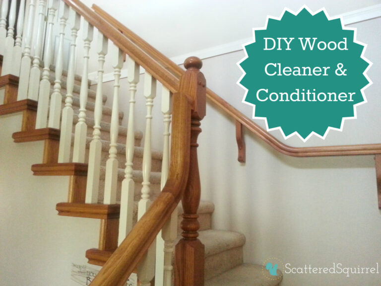 DIY Wood Cleaner and Conditioner | ScatteredSquirrel.com