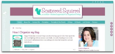 The blog got a little bit of a facelift and I'm loving the new, lighter look. | ScatteredSquirrel.com