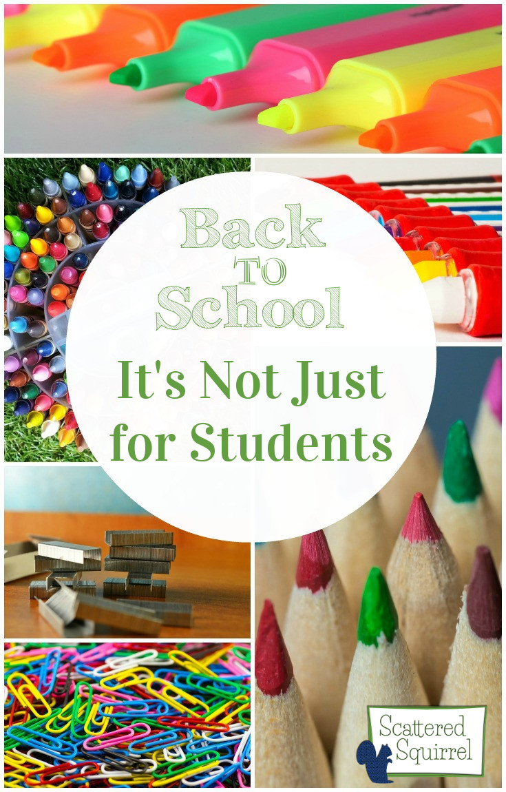 Some reasons why back to school is not just for students.