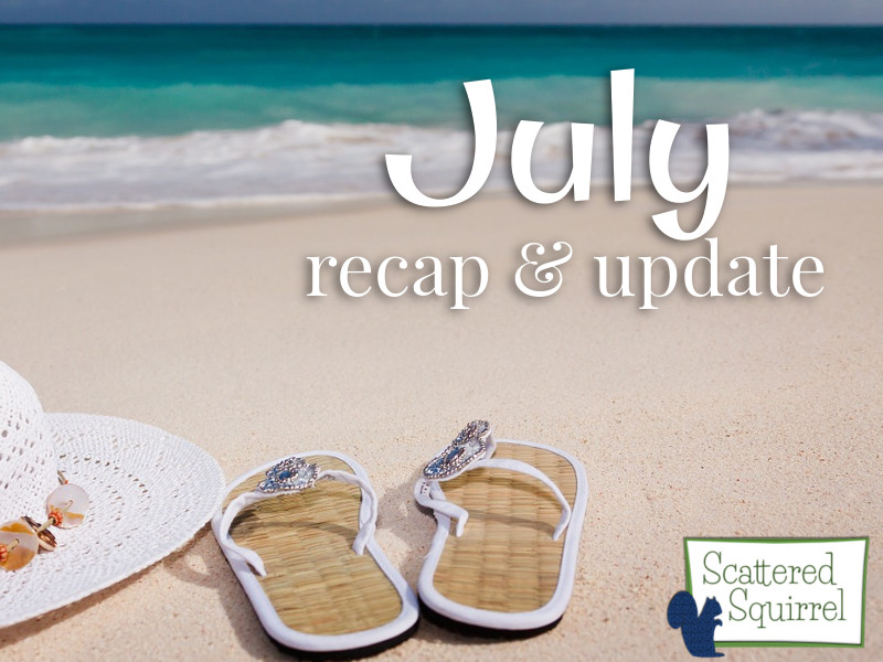 A recap of July's posts and an Update on moving forwards.