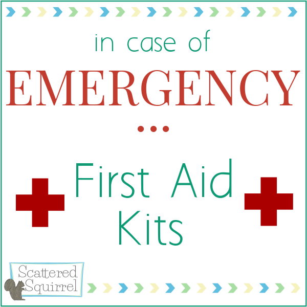 The first small step in being prepared for an emergency is to put together a first aid kit for you home.