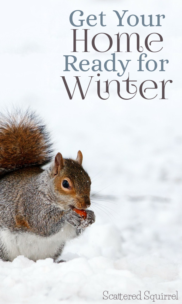 Get your home ready for Winter so you and your family can cozy up and enjoy the season!