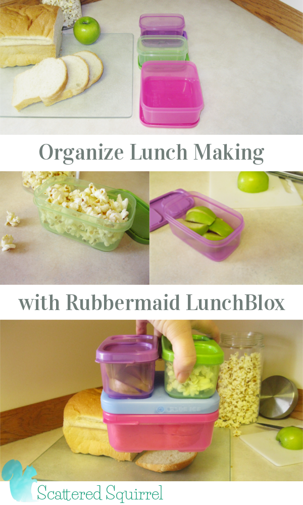 Organize Lunch Making - Scattered Squirrel