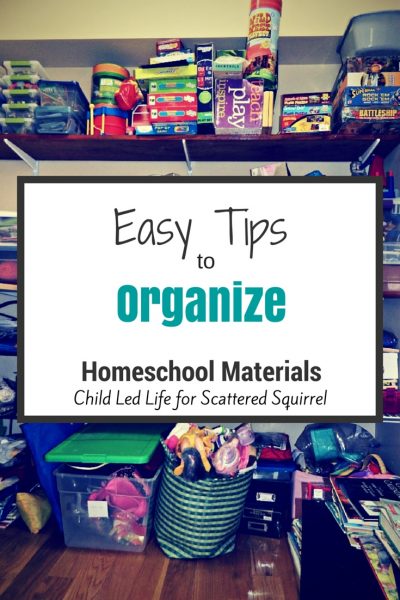 Easy Tips to Organize Your Homeschool Materials