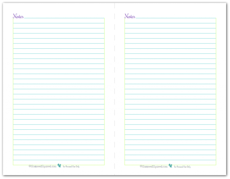 Click the picture to download the Printable Notes by scatteredsquirrel ! 
