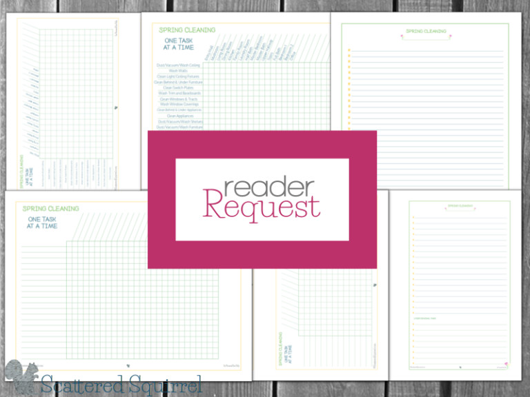 After a long winter a good spring cleaning can make our homes feel fresh and new. You certainly seem to think so, as requests for new spring cleaning checklists has soared recently! It was a joy to put these ones together for you all.