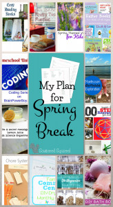 Making a Plan for Spring Break
