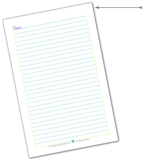 Step one is to choose the printable (or printables) you want customized