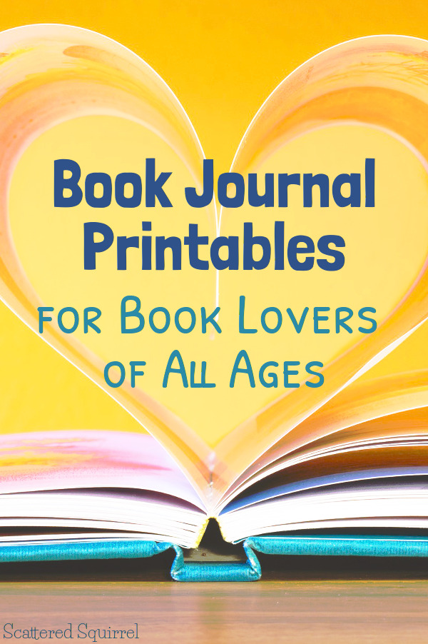 Book Journal Printables for Book Lovers of All Ages