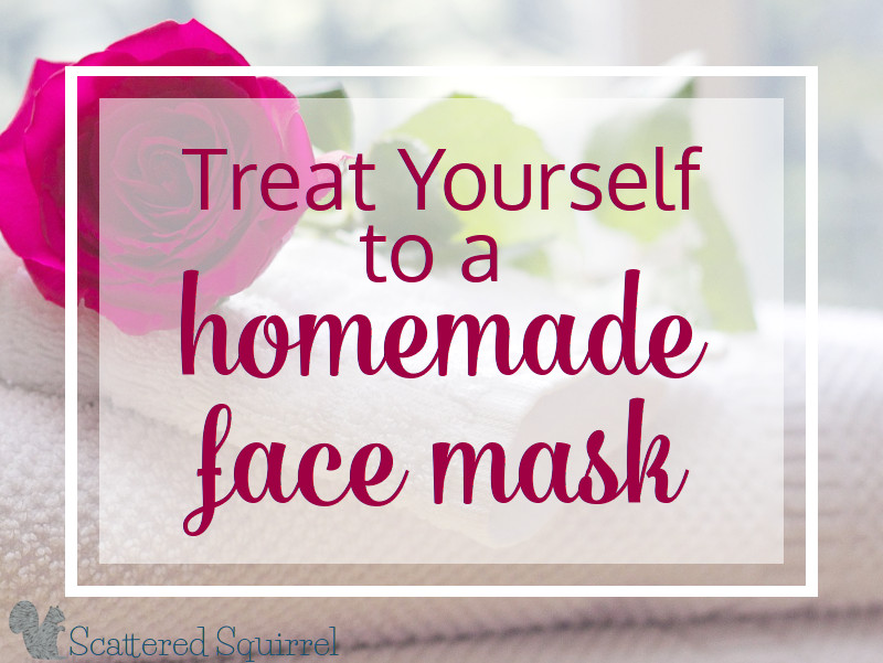 Taking time for you can be as simple as treating yourself to a homemade face mask. It's an easy treat you're sure to enjoy.