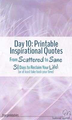 Printable Inspirational Quotes