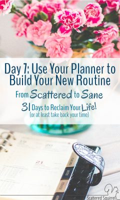 How to Use Your Planner to Build Your New Routine