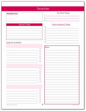 Personal Planner - Free Printables