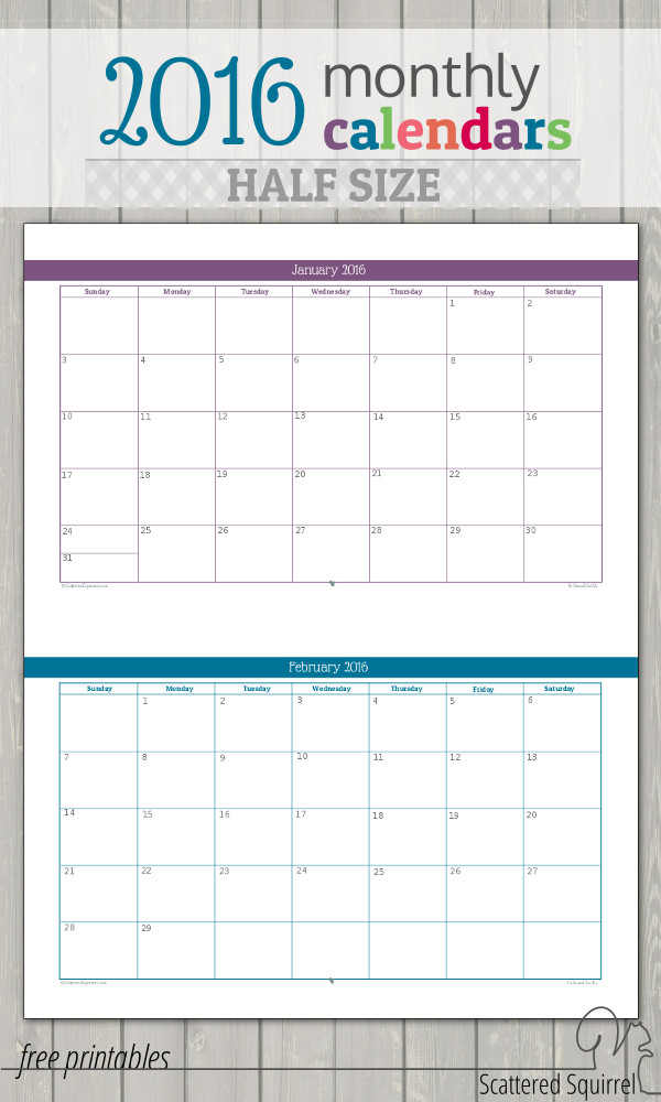 update-half-size-2016-monthly-calendars