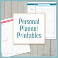Personal Planner - Free Printables