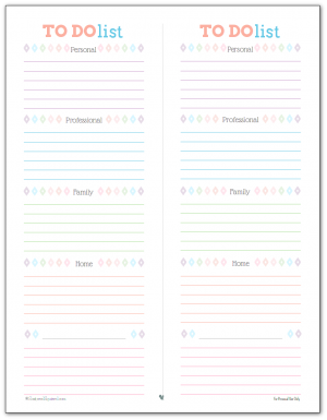 Home Management - Free Printables