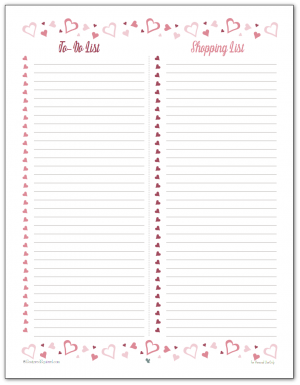 Have Some Valentine Fun with Valentine's Day Planner Printables ...
