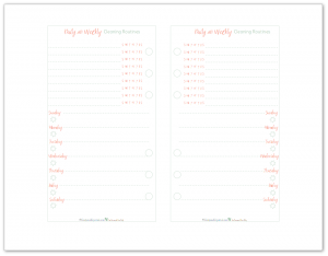 New Personal Size Planner Printables are Here