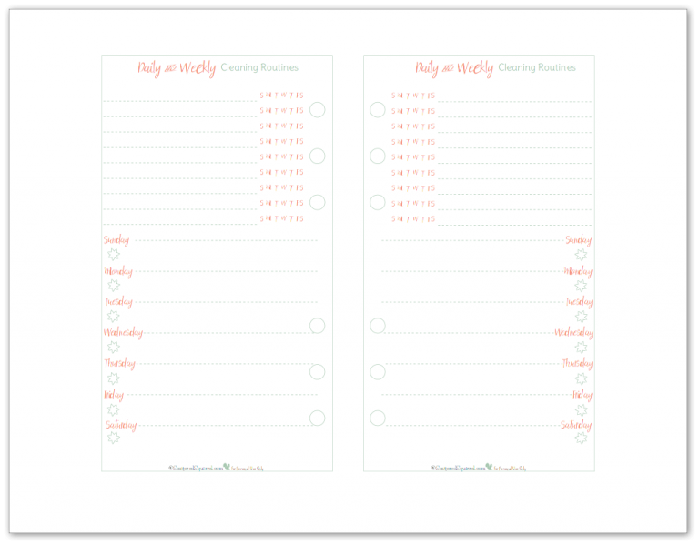 New Personal Size Planner Printables are Here