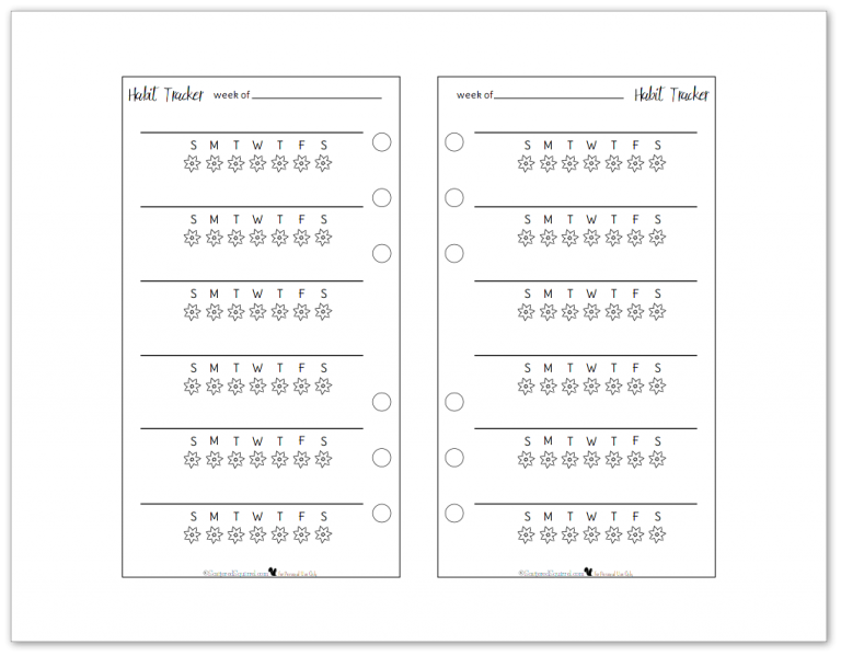 New Personal Size Planner Printables are Here