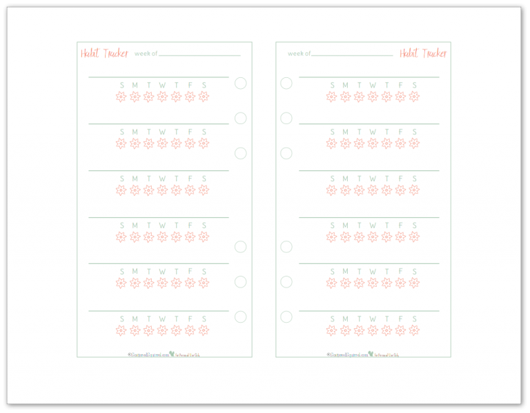 New Personal Size Planner Printables are Here