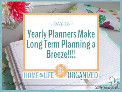 Yearly Planners are a great way to tackle long-term planning.
