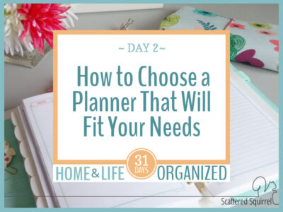 Choosing the right planner for the job takes a little thought, but it's easier than you might think.