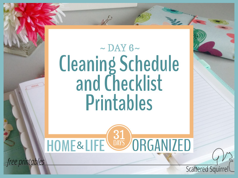 How to Make House Cleaning Schedule and Checklist