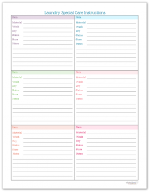 A Few Handy Cleaning Printables to Have on Hand