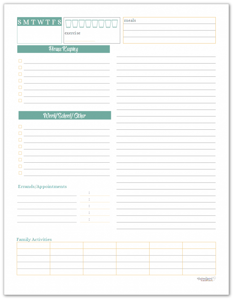 Daily To-Do Printables are Awesome for Those Busy Days