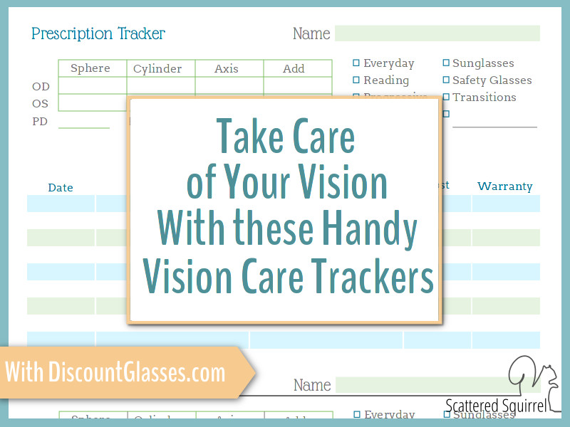 Treat Your Eyes with Discount Glasses and a Vision Care Tracker