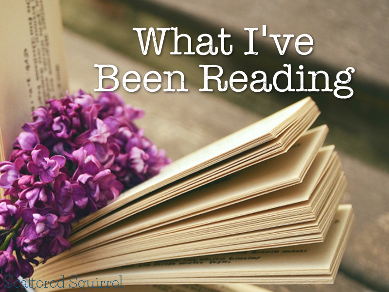 I love to read so I thought it might fun to share a few items that I've been reading each month .
