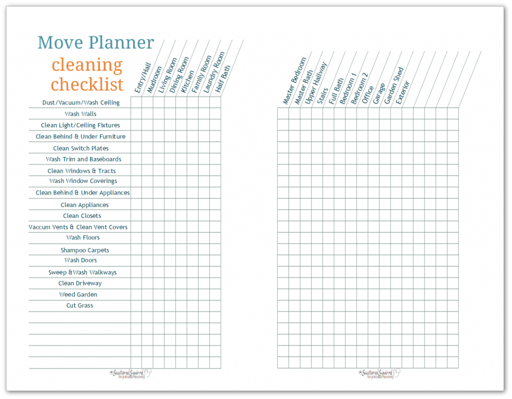 Stay Organized While Moving with Half-Size Move Planner Printables
