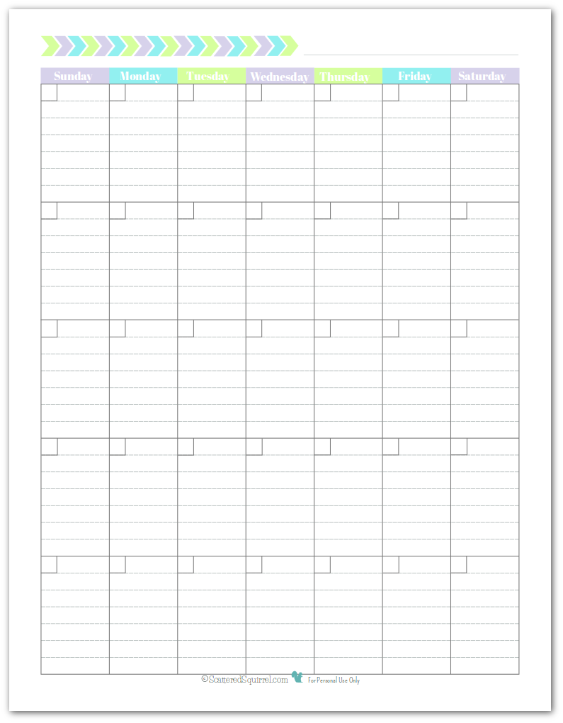 2016 monthly calendar template 15 free printable templates - free