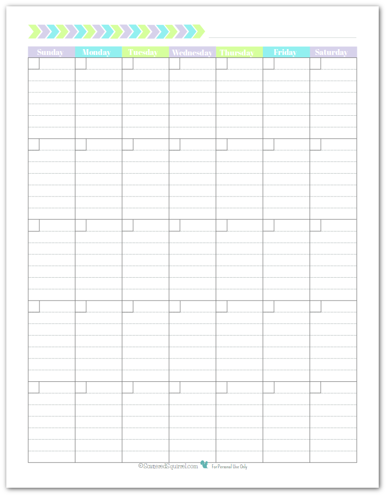 2016 Monthly Calendar Template 15 Free Printable Templates Free 