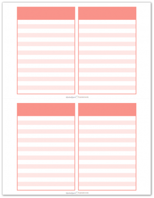 Pocket Notes Pink