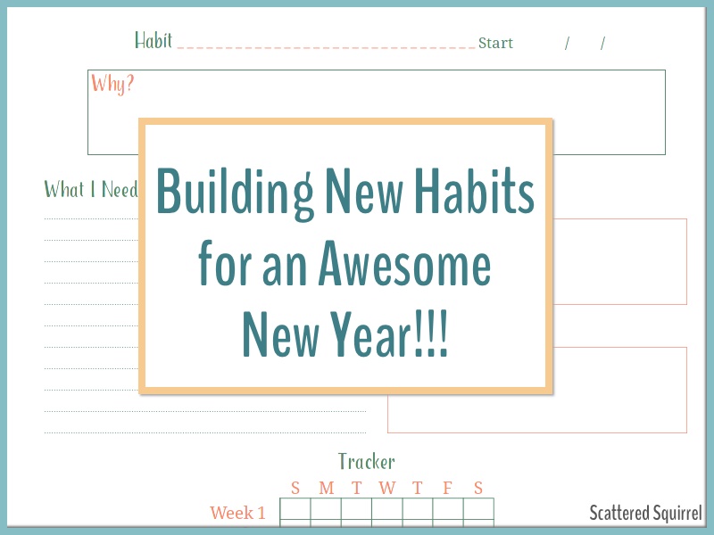 Building New Habits for an Awesome New Year!!!!