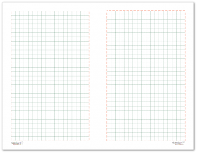 Half-Size Grid Note paper to match the 2018 planner colours.