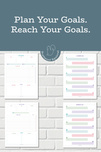 Organize Your Goals by Writing Them Down {Goal Setting}