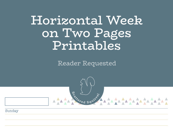 MN024 - WEEKLY HORIZONTAL - Custom Lists - BLANK - PDF