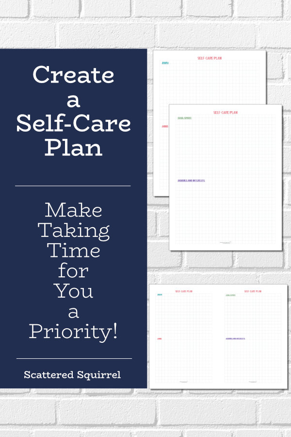 Plan your self-care and make taking time for you so much easier.