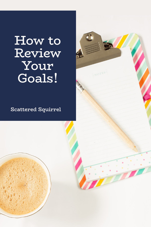 Making time to review your goals part way through the year is a great way to help ensure you're focused on goals that matter to you.