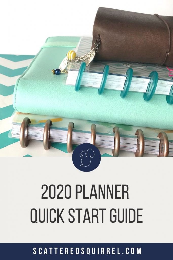 Set up your 2020 planner with the help of some printables and some tips and suggestions for choosing what you need.