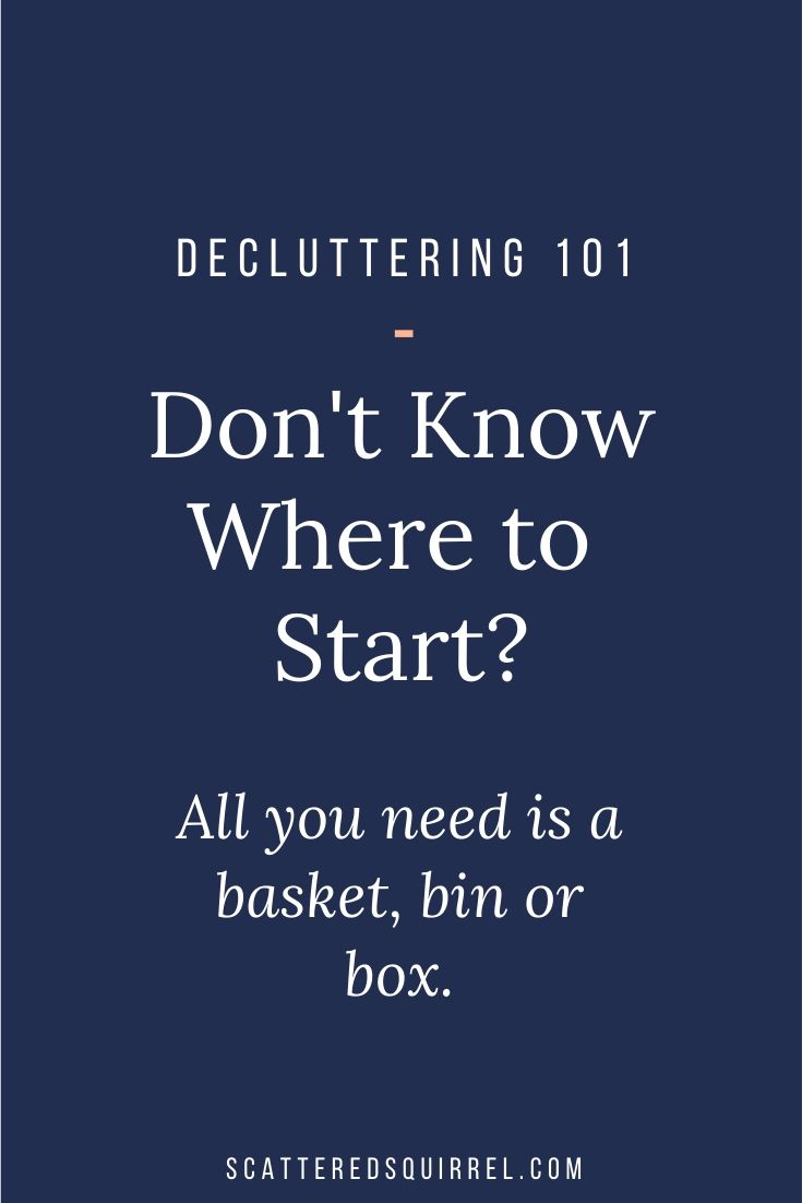 Where to Start Decluttering?